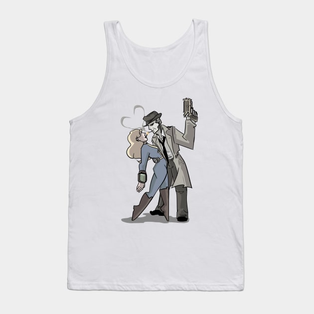 nick and sole Tank Top by inkpocket